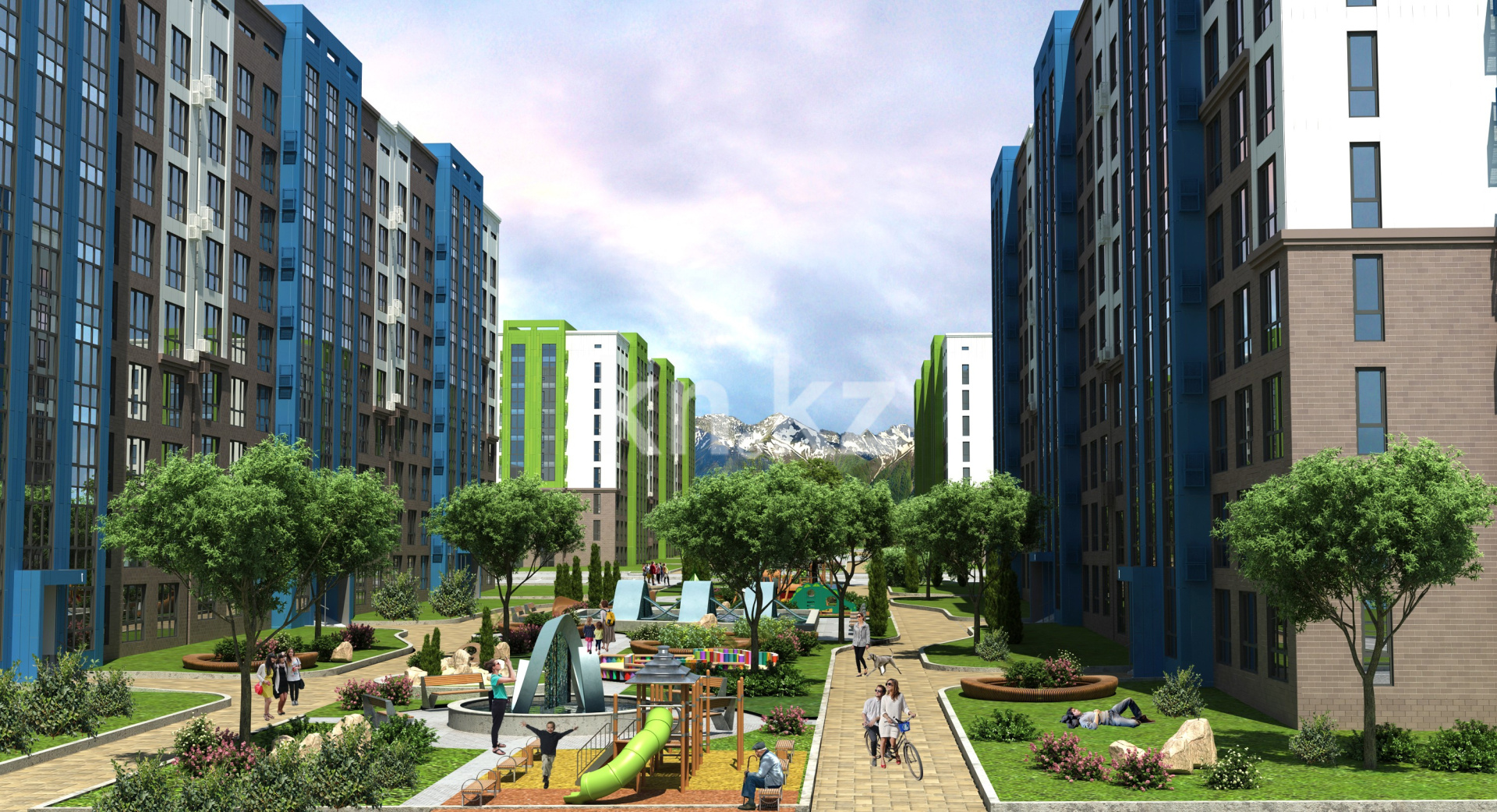 Продажа 2-комнатной квартиры, 67.8 м², мкр-н Думан-2, дом  57 в Алматы - фото 11