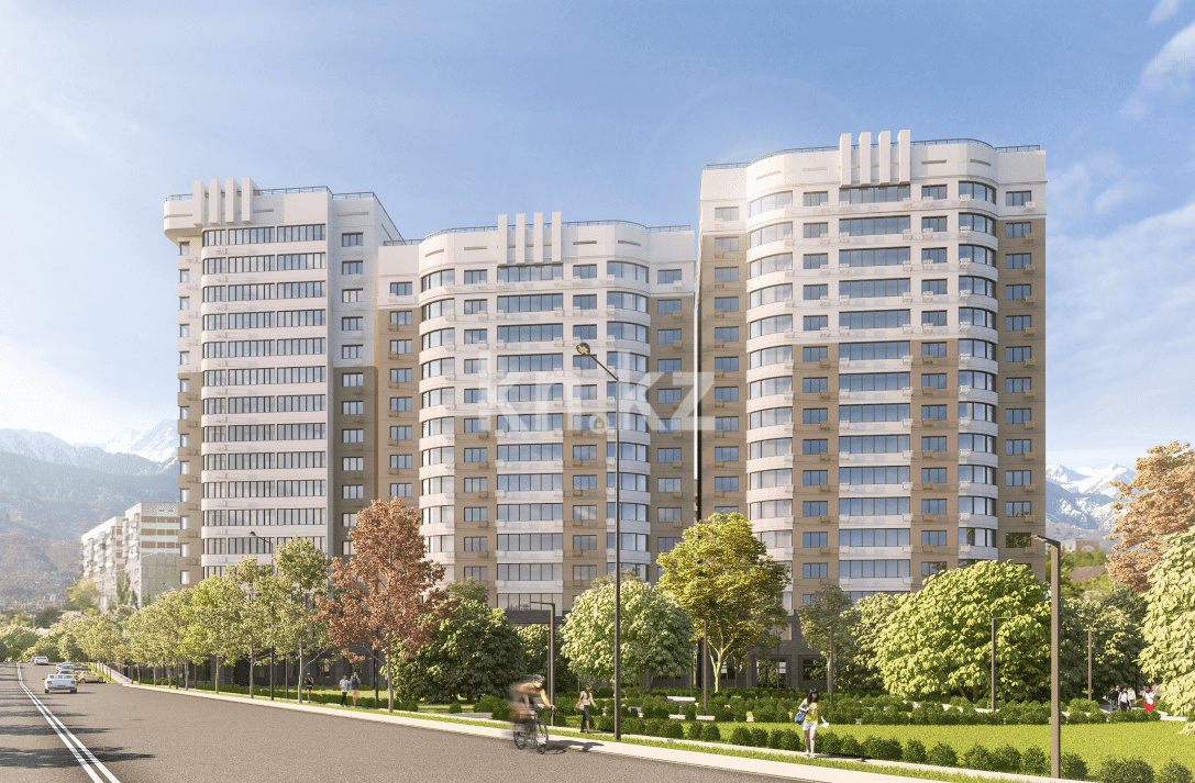 Продажа 2-комнатной квартиры, 52.08 м², ул. Навои, дом  9/1 в Алматы - фото 3