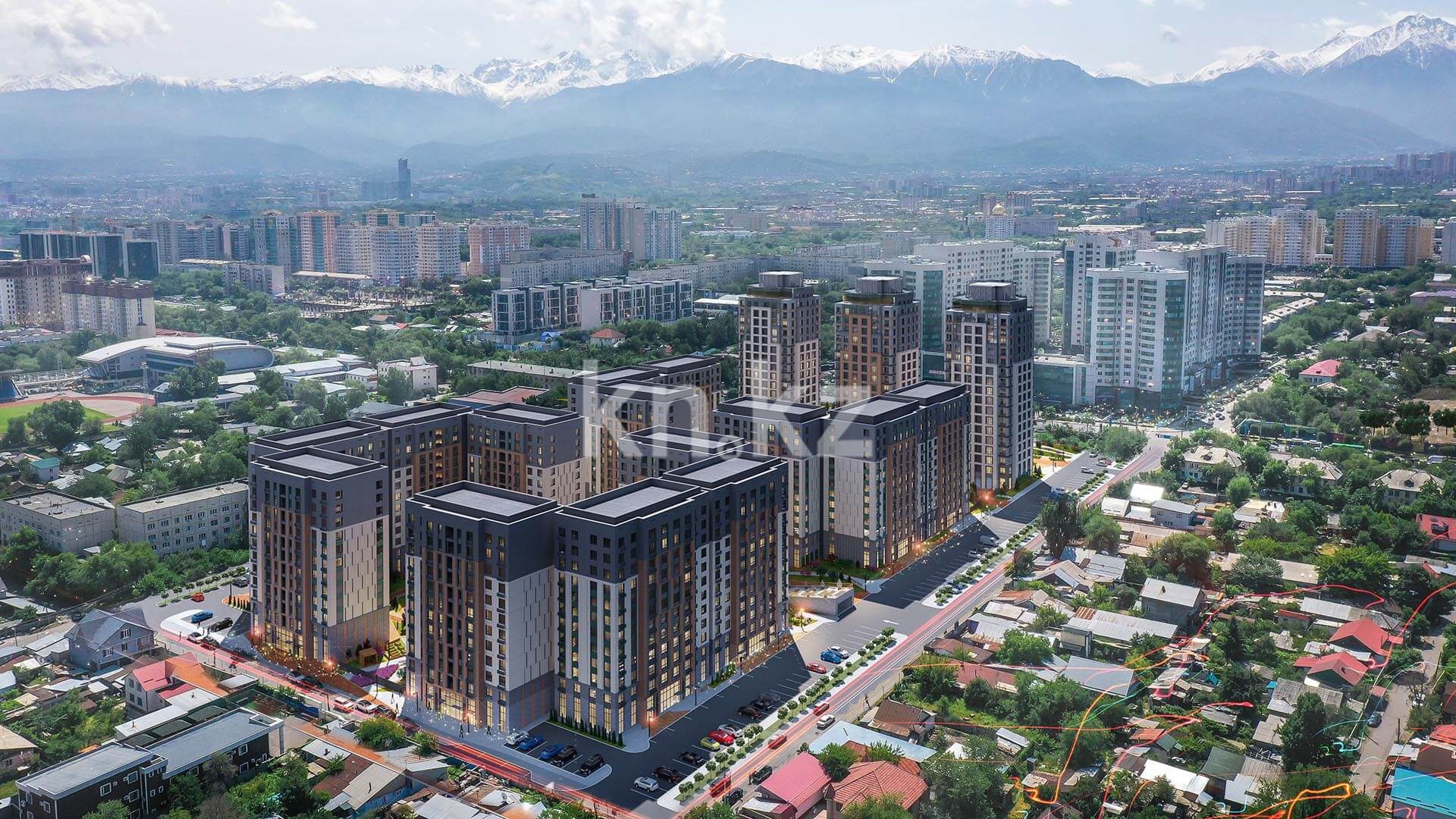 Продажа 2-комнатной квартиры, 74.1 м², ул. Тургута Озала, дом  194 в Алматы - фото 9