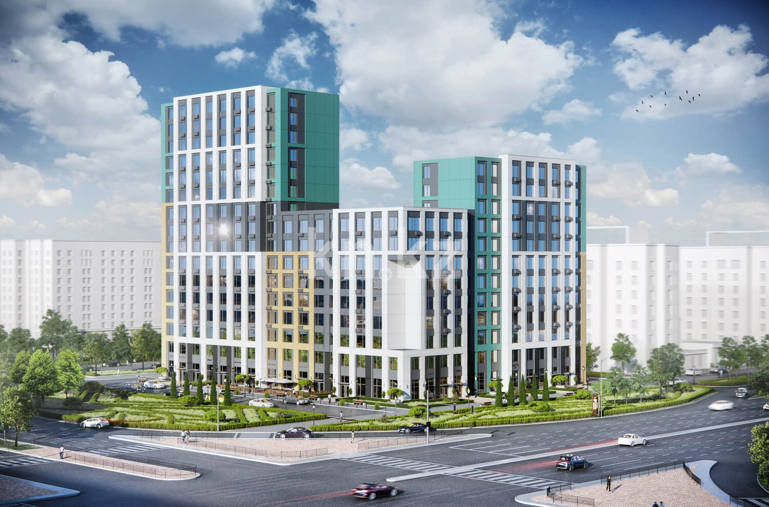 Продажа 2-комнатной квартиры, 74.88 м², пр. Улы Дала, дом  37 в Астане - фото 2