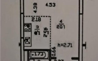 Продажа 1-комнатной квартиры, 34.2 м²