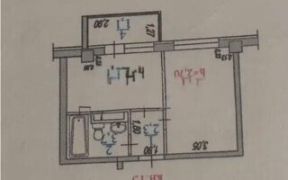 Продажа 1-комнатной квартиры, 29.4 м²