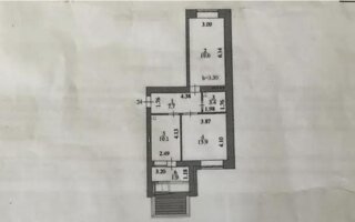 Продажа 2-комнатной квартиры, 58 м²