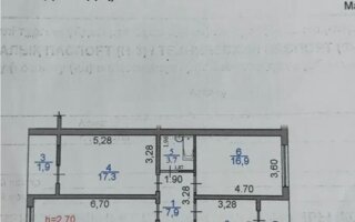 Продажа 3-комнатной квартиры, 85 м²
