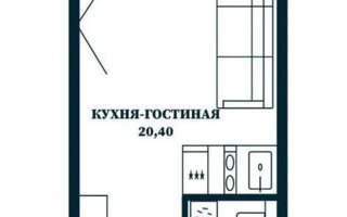 Продажа 1-комнатной квартиры, 23.5 м²