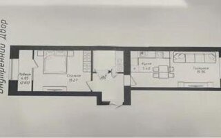 Продажа 2-комнатной квартиры, 48.11 м²