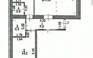 Продажа 3-комнатной квартиры, 77.2 м²