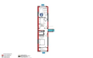 Продажа 2-комнатной квартиры, 47 м²