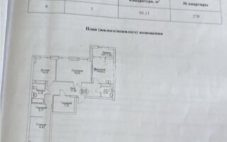 Продажа 3-комнатной квартиры, 94 м²