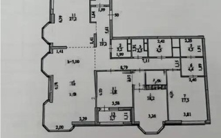 Продажа 4-комнатной квартиры, 156 м²