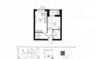 Продажа 1-комнатной квартиры, 39 м²