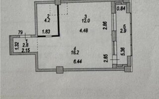 Продажа 1-комнатной квартиры, 40.1 м²