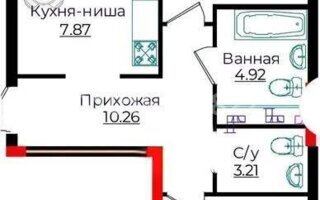 Продажа 3-комнатной квартиры, 75.46 м²
