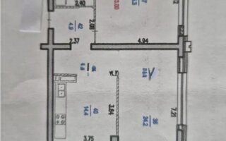 Продажа 2-комнатной квартиры, 82.3 м²