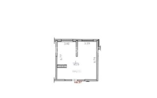 Продажа 2-комнатной квартиры, 46 м²