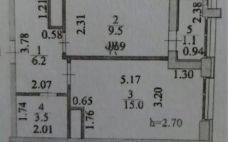 Продажа 1-комнатной квартиры, 36 м²