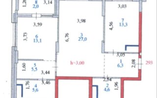 Продажа 2-комнатной квартиры, 77.4 м²