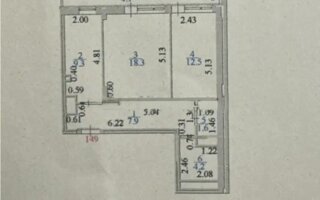 Продажа 2-комнатной квартиры, 57.9 м²