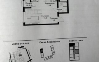 Продажа 1-комнатной квартиры, 36 м²