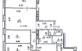 Продажа 4-комнатной квартиры, 123 м²