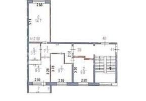 Продажа 3-комнатной квартиры, 60 м²