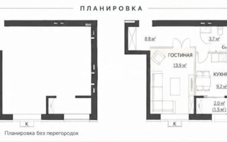 Продажа 1-комнатной квартиры, 38 м²