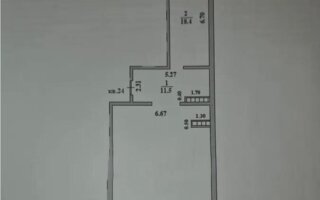 Продажа 3-комнатной квартиры, 73.7 м²