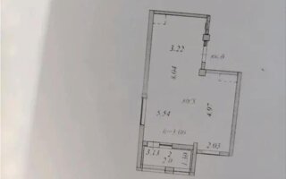Продажа 1-комнатной квартиры, 38.3 м²