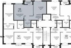 Продажа 2-комнатной квартиры, 68 м²