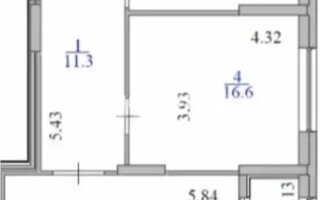 Продажа 2-комнатной квартиры, 65 м²