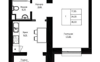 Продажа 1-комнатной квартиры, 36 м², ул. Казыбек би, дом  7/1 - ул. Бектурова - Продажа квартир в новостройках Астаны