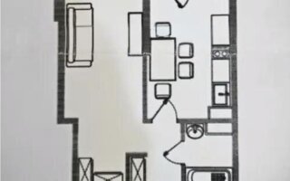 Продажа 1-комнатной квартиры, 38.01 м²