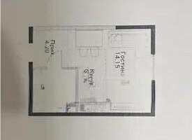 Продажа 1-комнатной квартиры, 29.51 м²