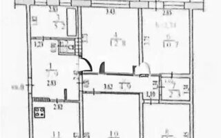 Продажа 4-комнатной квартиры, 82 м²