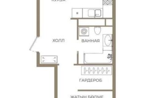 Продажа 2-комнатной квартиры, 58 м²