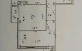 Продажа 2-комнатной квартиры, 78 м²