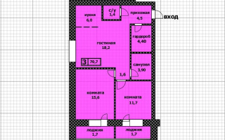 Продажа 3-комнатной квартиры, 74 м², пр. Кабанбай батыра, дом  107 - Аль-Фараби - Продажа квартир в новостройках Астаны