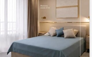 Продажа 2-комнатной квартиры, 57.5 м²