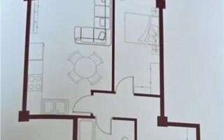 Продажа 2-комнатной квартиры, 56.5 м²