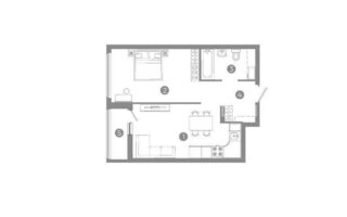Продажа 2-комнатной квартиры, 44 м²