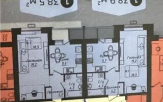Продажа 1-комнатной квартиры, 38 м²