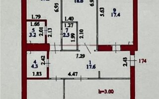 Продажа 4-комнатной квартиры, 134 м²