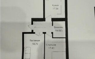 Продажа 2-комнатной квартиры, 64.3 м²