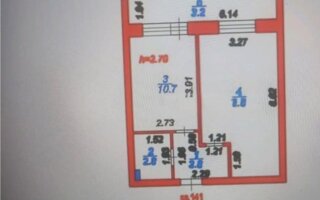 Продажа 2-комнатной квартиры, 38.4 м²