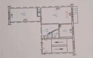 Продажа 2-комнатной квартиры, 44 м²