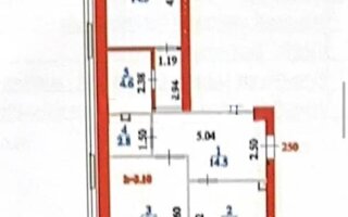 Продажа 2-комнатной квартиры, 66 м²