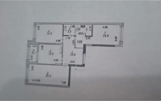 Продажа 3-комнатной квартиры, 89.2 м²