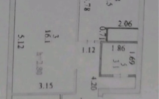 Продажа 1-комнатной квартиры, 42.1 м²