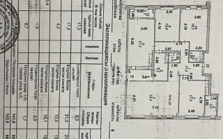 Продажа 4-комнатной квартиры, 143.6 м², ул. Абубакира Тыныбаева, дом  18 - Продажа квартир в Казахстане