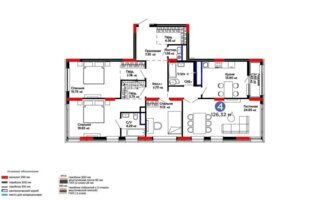 Продажа 4-комнатной квартиры, 125 м²